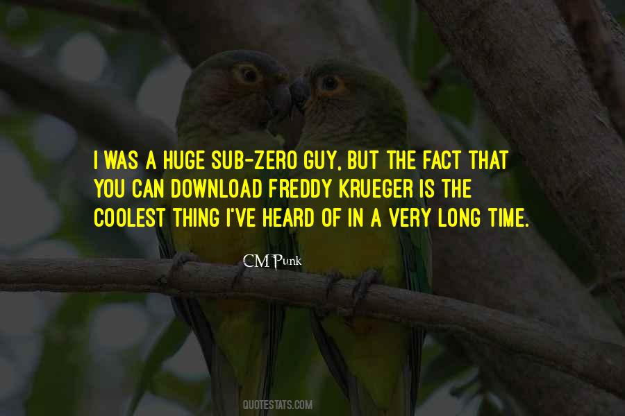 Krueger's Quotes #732303