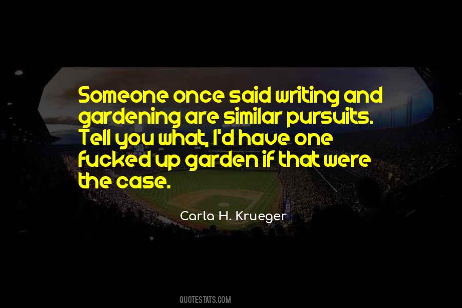 Krueger's Quotes #913889