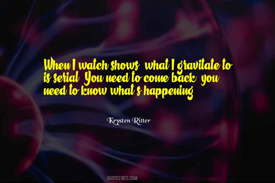 Krysten Quotes #54128