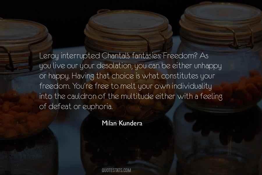 Kundera's Quotes #1269478