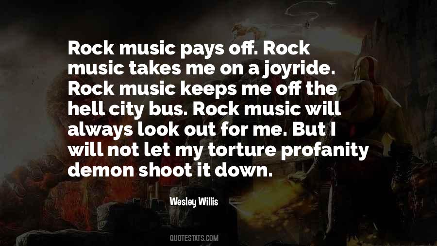 Quotes About Rock Music #1109642