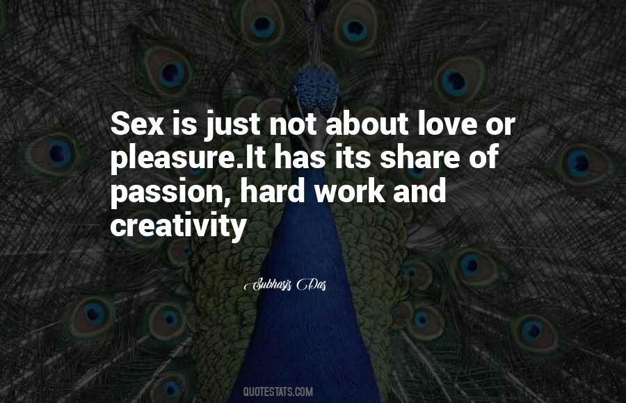 Quotes About Hard Work And Passion #159842