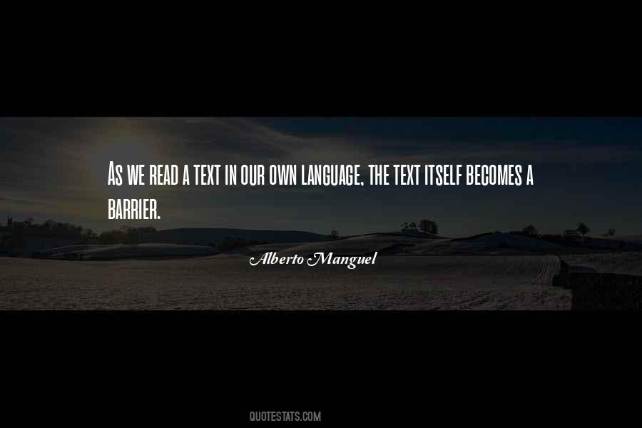 Quotes About Language Barriers #802157