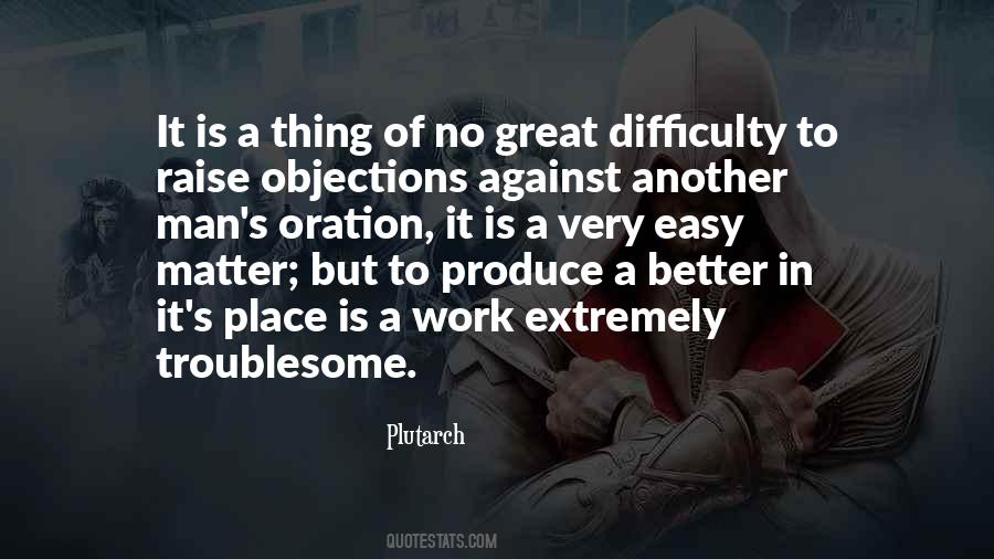 Quotes About Easy Work #139972