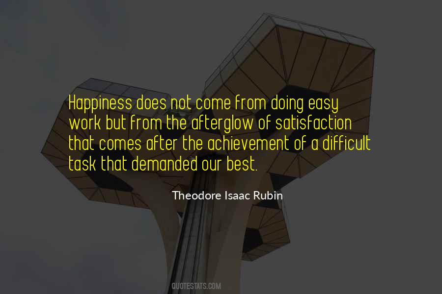 Quotes About Easy Work #1467633