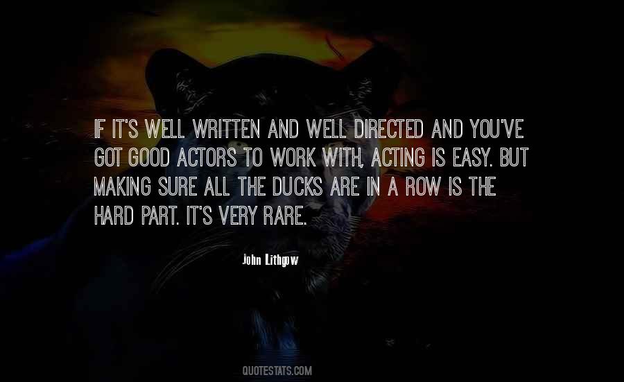 Quotes About Easy Work #196716
