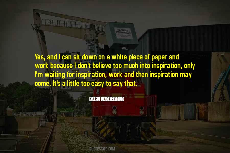 Quotes About Easy Work #221917