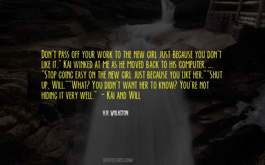 Quotes About Easy Work #227333
