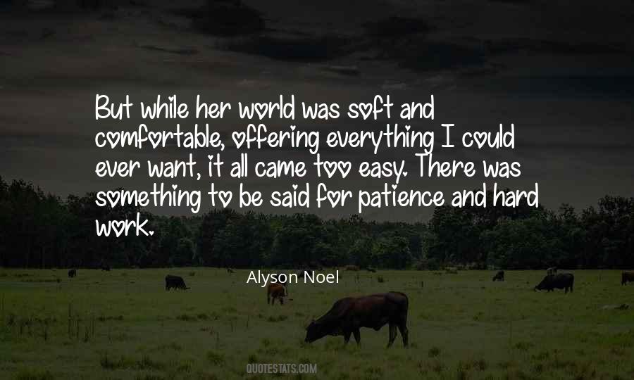 Quotes About Easy Work #38368