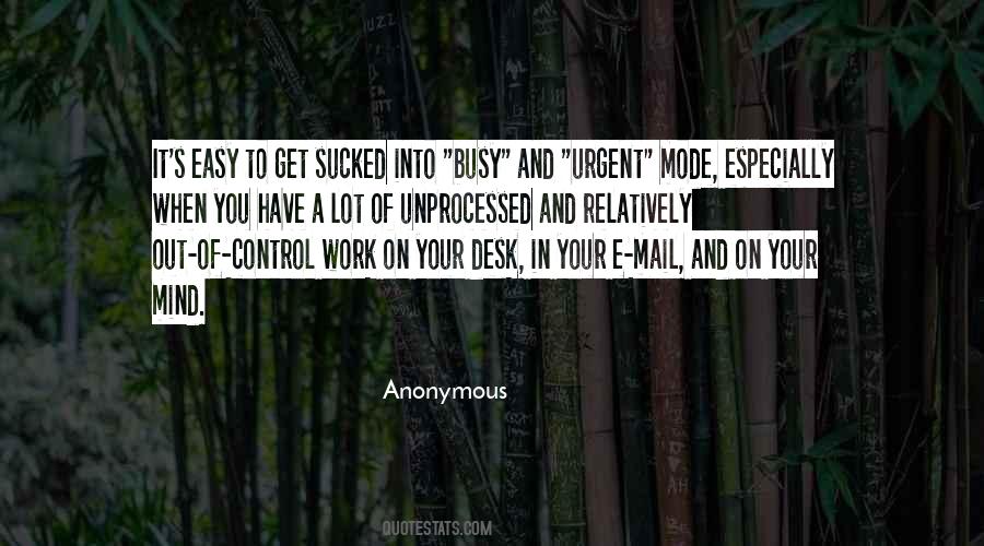 Quotes About Easy Work #61740