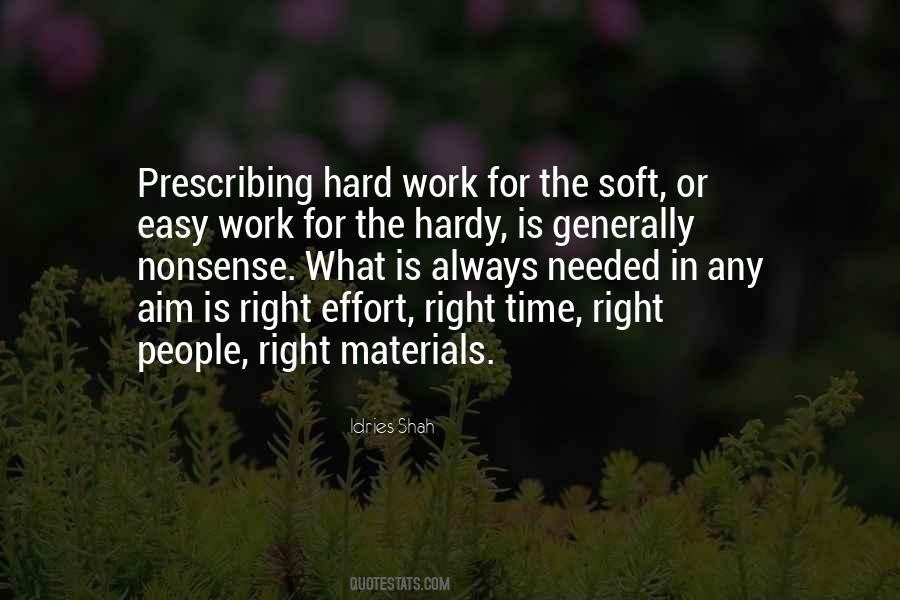 Quotes About Easy Work #748750