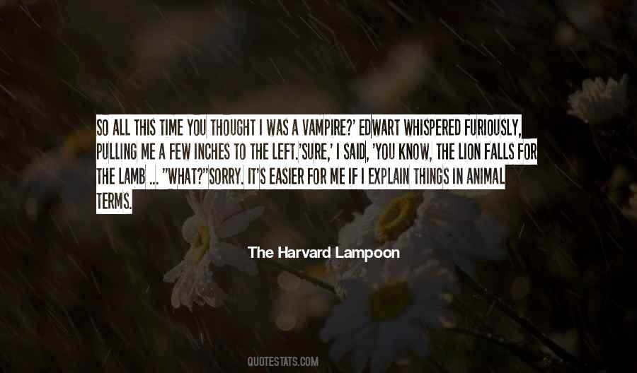 Lampoon's Quotes #1726908