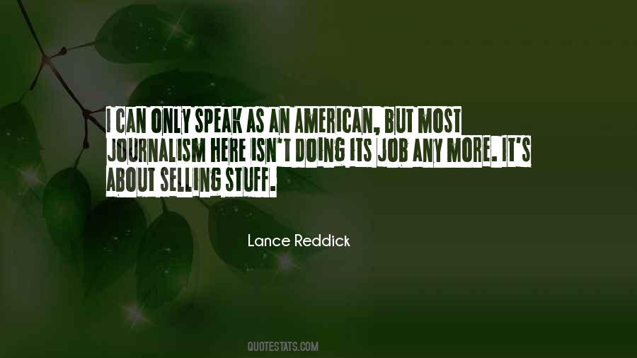 Lance's Quotes #22971
