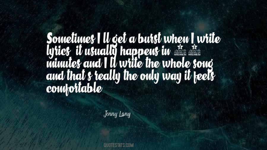 Lang's Quotes #1459760