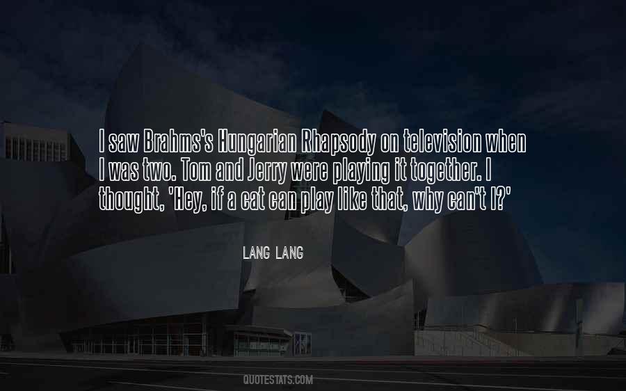 Lang's Quotes #43288