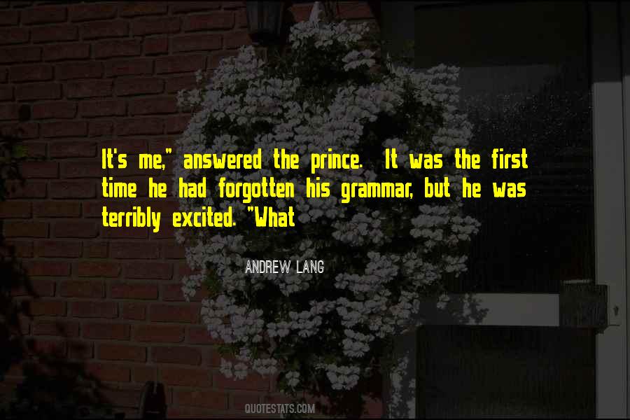Lang's Quotes #45611