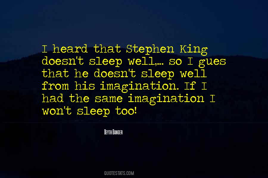 Quotes About Sleep Well #257213