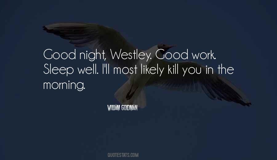 Quotes About Sleep Well #605992