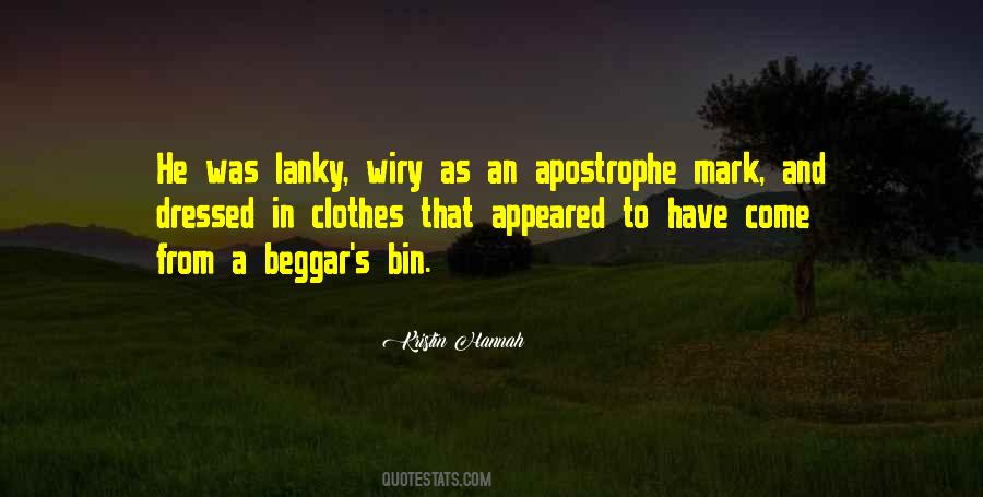 Lanky Quotes #820123