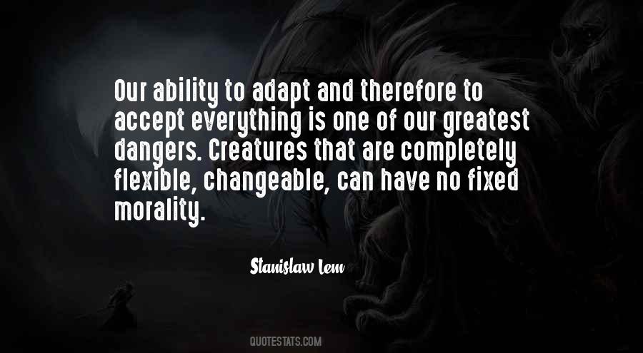 Quotes About Ability To Adapt #847333