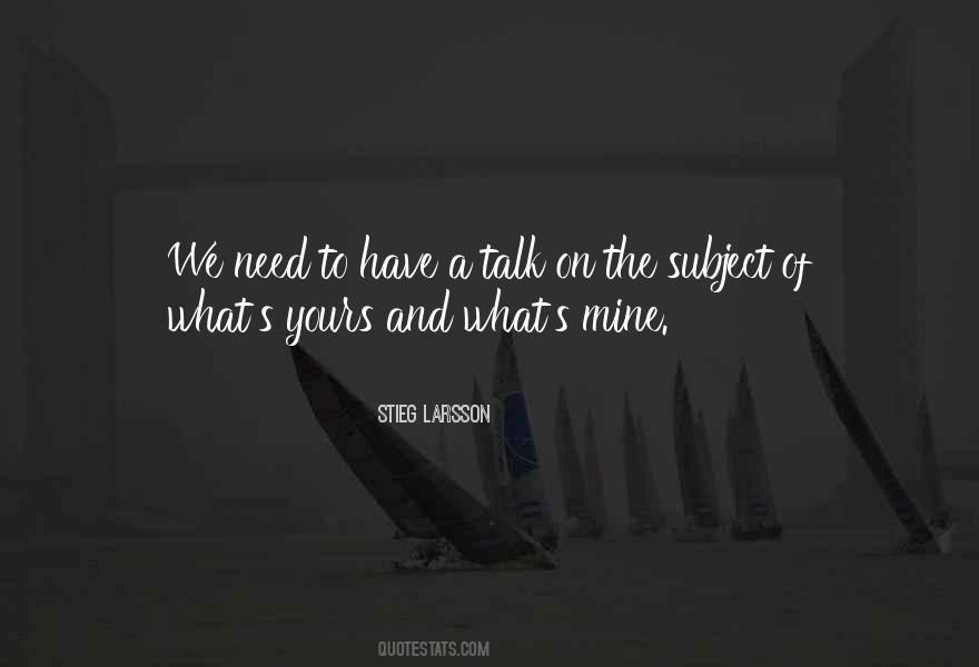 Larsson's Quotes #1044791