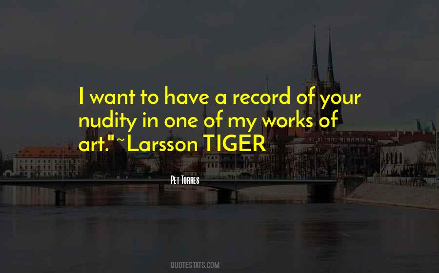 Larsson's Quotes #402316