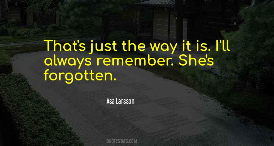 Larsson's Quotes #840130