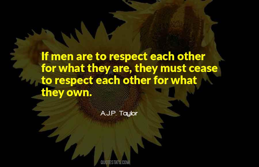 Quotes About Respect Each Other #1512097