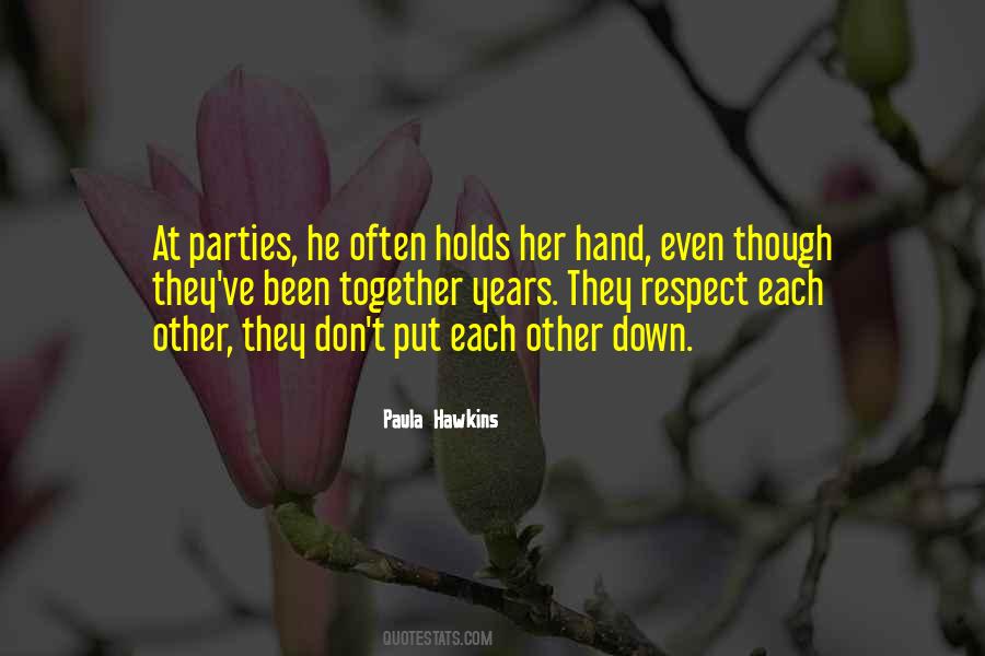 Quotes About Respect Each Other #1769573