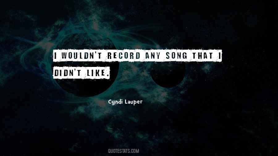 Lauper Quotes #1131967