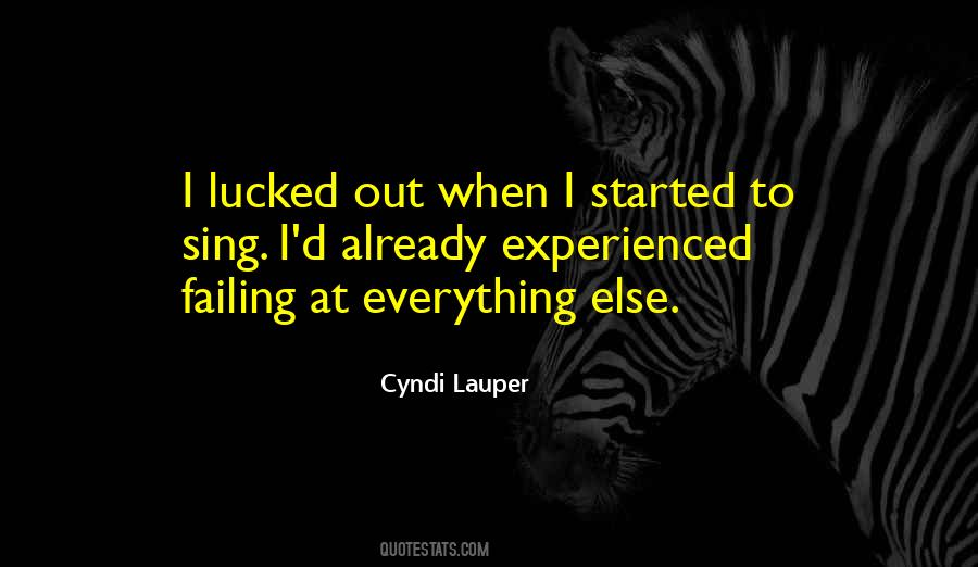 Lauper Quotes #718850