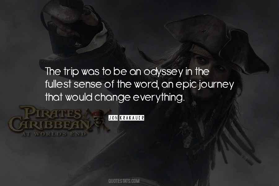 Quotes About Odyssey #666208