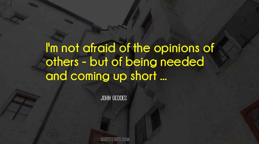 Quotes About Opinions Of Others #1069610