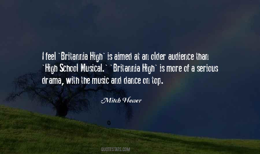 Quotes About High School Drama #1752169