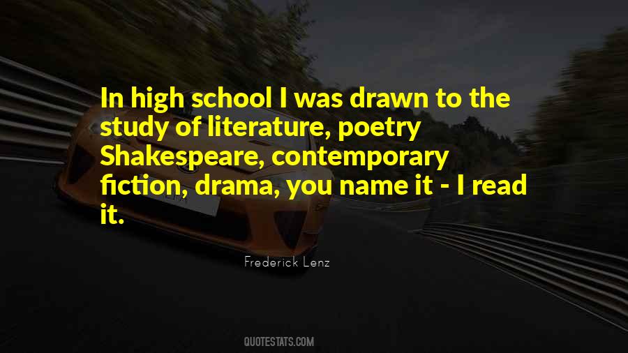 Quotes About High School Drama #534976