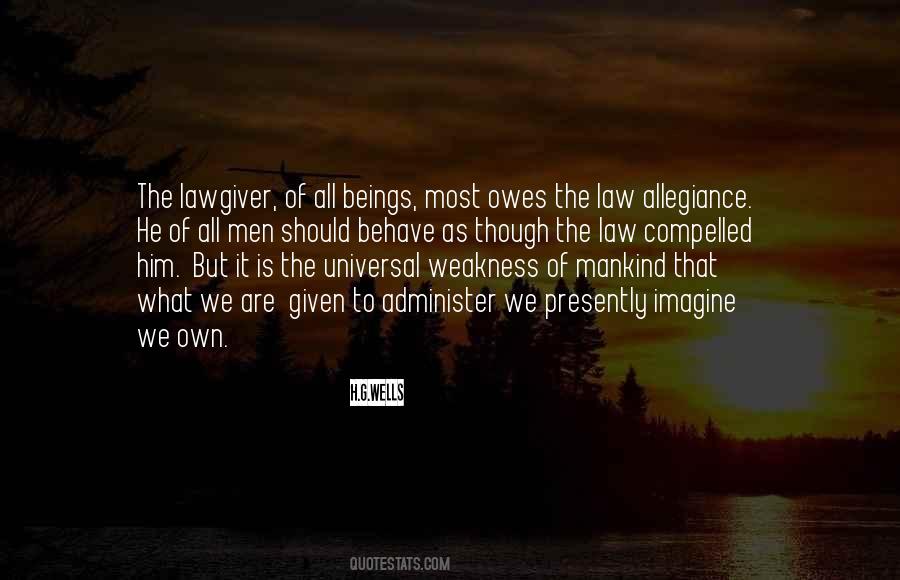 Lawgiver Quotes #288403