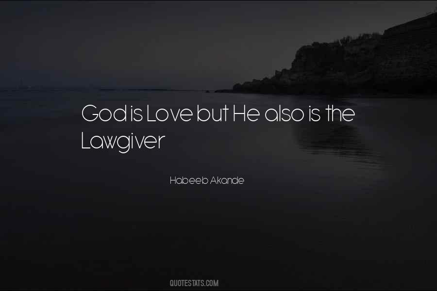 Lawgiver Quotes #835539