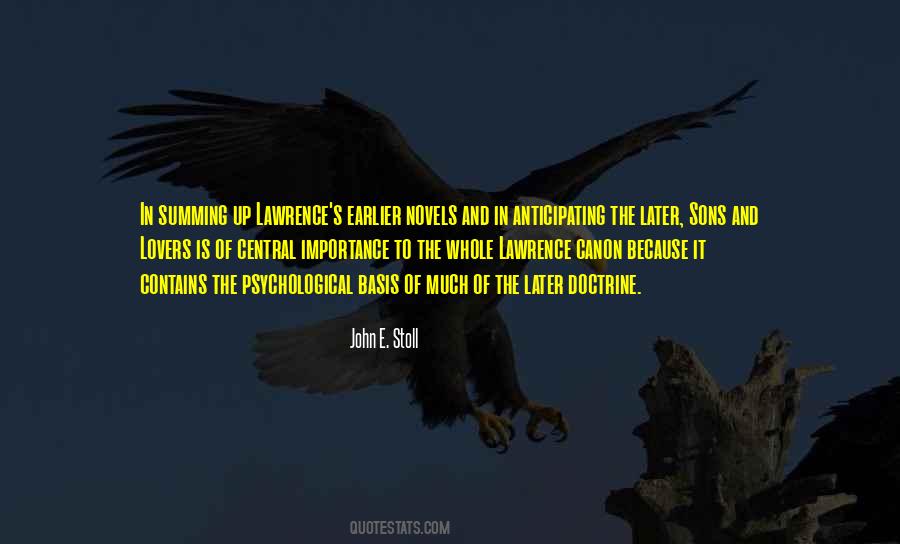 Lawrence's Quotes #1537571