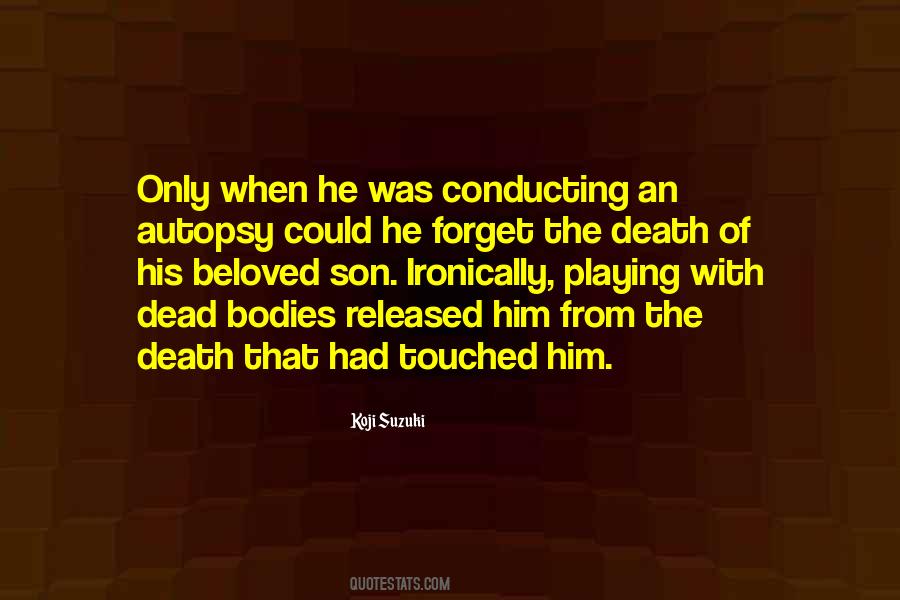 Quotes About My Beloved Son #1386417