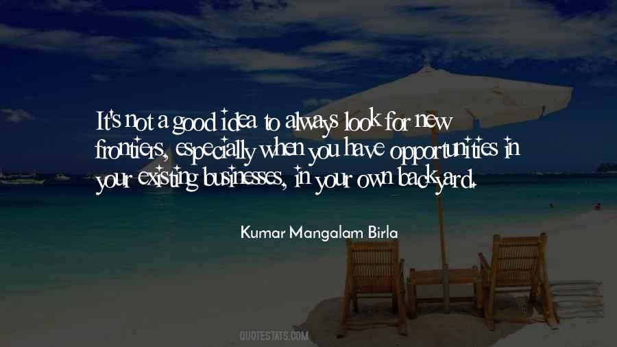 Quotes About New Businesses #1019836