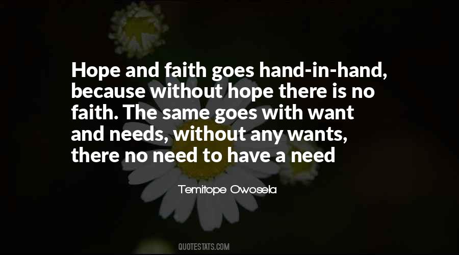 Quotes About Hope And Faith #1762438