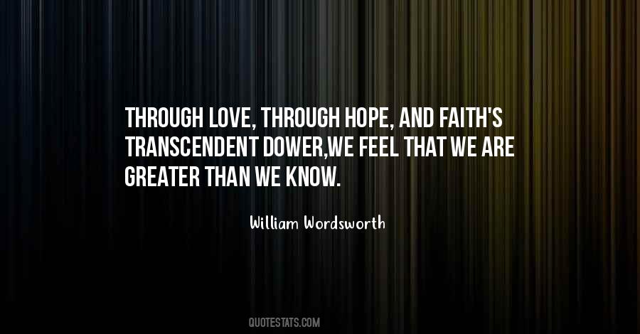 Quotes About Hope And Faith #336746