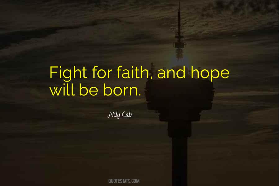 Quotes About Hope And Faith #4079