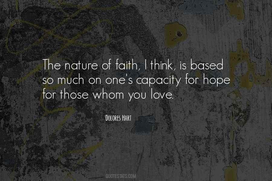 Quotes About Hope And Faith #45904