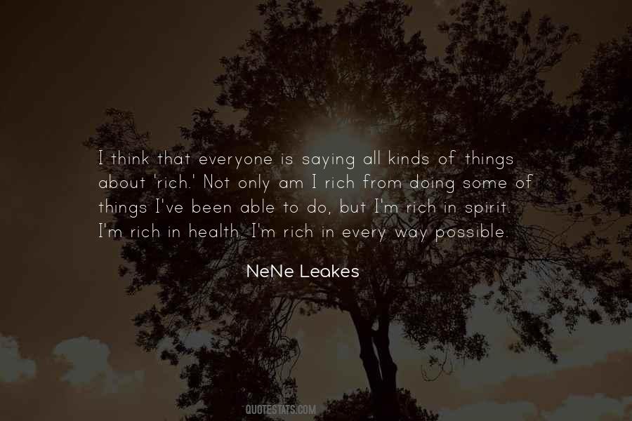 Leakes Quotes #495147