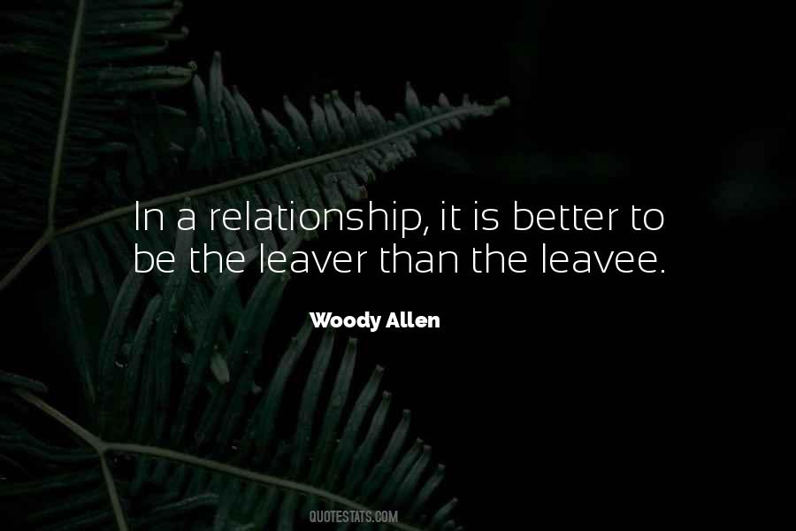 Leaver Quotes #1183854