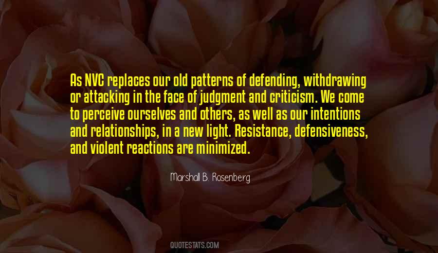 Quotes About Defensiveness #1186994