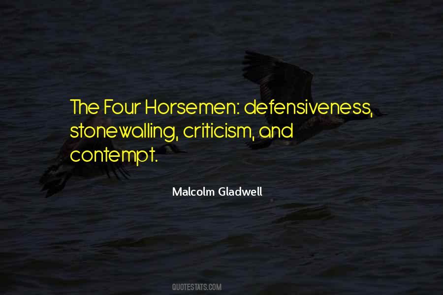 Quotes About Defensiveness #984716