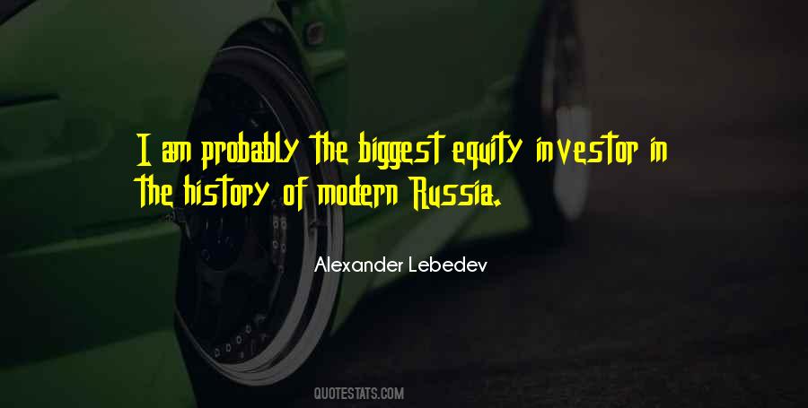 Lebedev Quotes #1115175