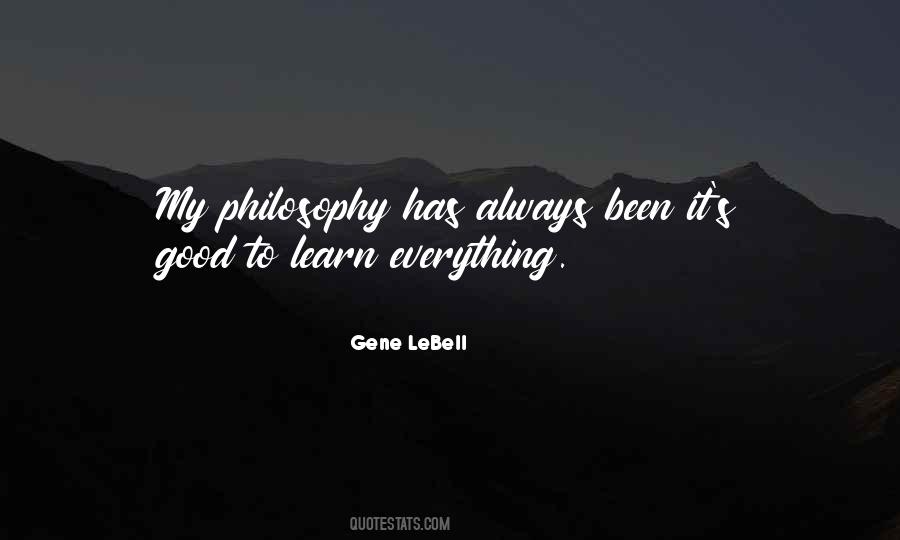 Lebell Quotes #1640710